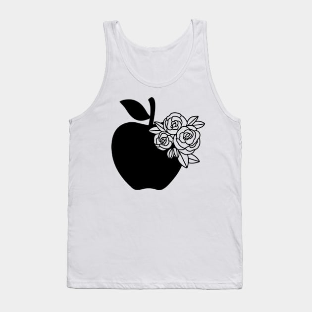 Apple Flower Art Tank Top by My Artsam